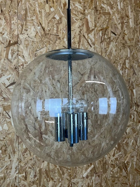 Image 1 of XXL 60er 70er Jahre Lampe Deckenlampe Limburg "Globe" Kugellampe Ball Design 60s