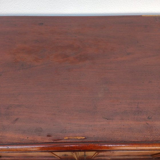 Image 1 of Antique brocante buffet cabinet sideboard cabinet cupboard