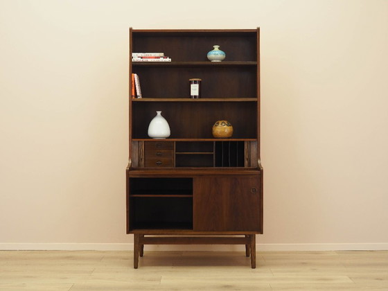 Image 1 of Libreria in noce, design danese, anni '70, designer: Johannes Sorth