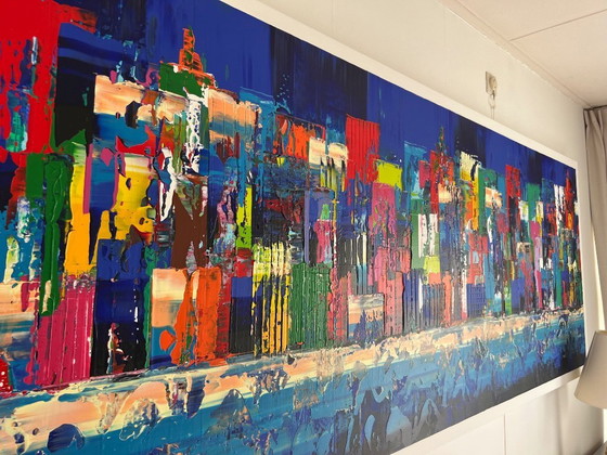 Image 1 of Marea di pittura colorata