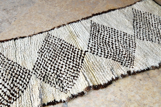Image 1 of Marmoucha vintage Marokkaans vloerkleed 187 x 72 cm