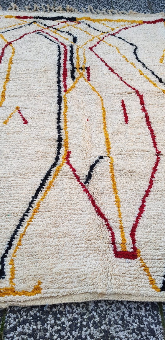 Image 1 of Handgeknoopt Berber kleed wol 255x162cm