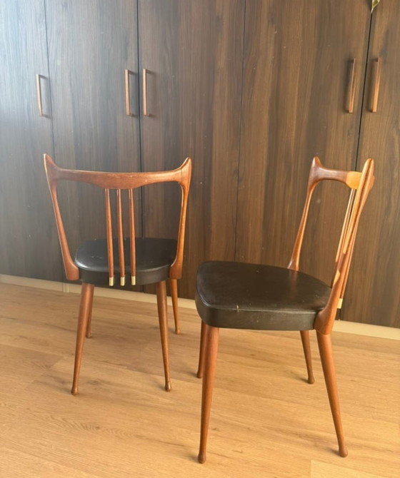 Image 1 of 2 Stevens-Stühle, niederländisches Design