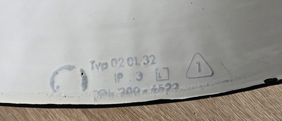 Image 1 of 2 lampade industriali da fabbrica della DDR