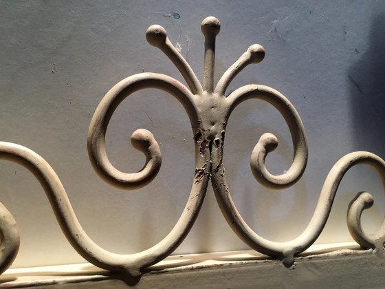 Specchio in ferro battuto "Country corner" 81x42cm (photo 5 of 9)