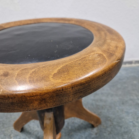 Image 1 of Tabouret de piano ancien