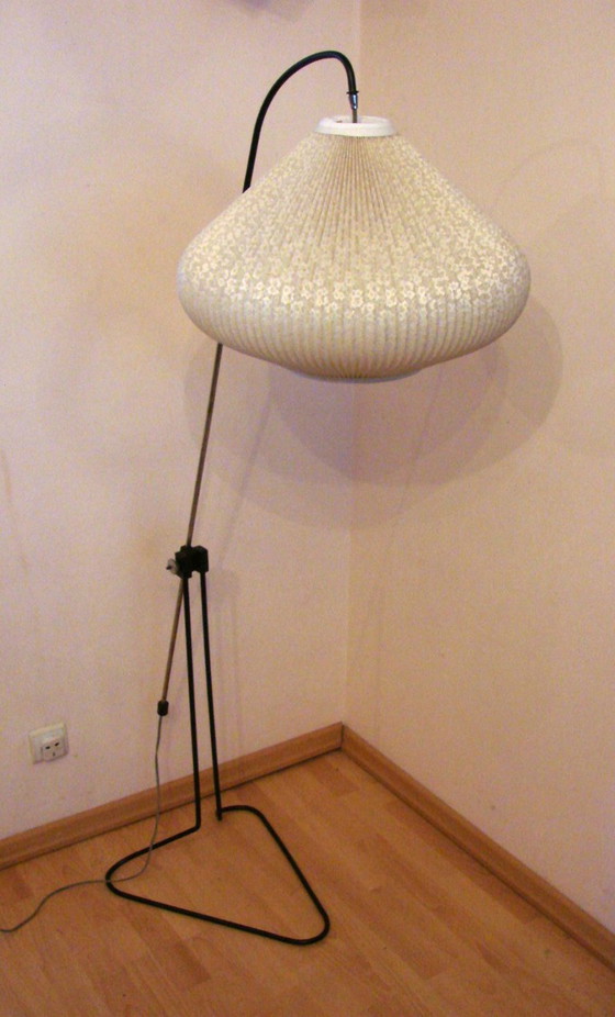 Image 1 of 60s-style floor lamp.