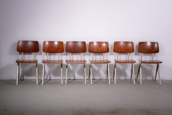 Image 1 of 6 sedie S16 di Galvanitas. Circa 1970