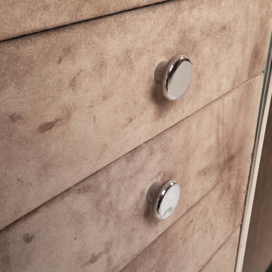 Credenza Astro in marmo e pelle di Guido Faleschini per i4 Mariani 1979 – Credenze, Marble, Glass (photo 14 of 20)