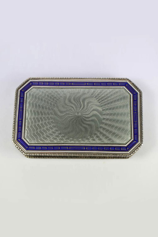 19é Faberge style Zilver Geëmailleerde Russisch Hongaarse Doos