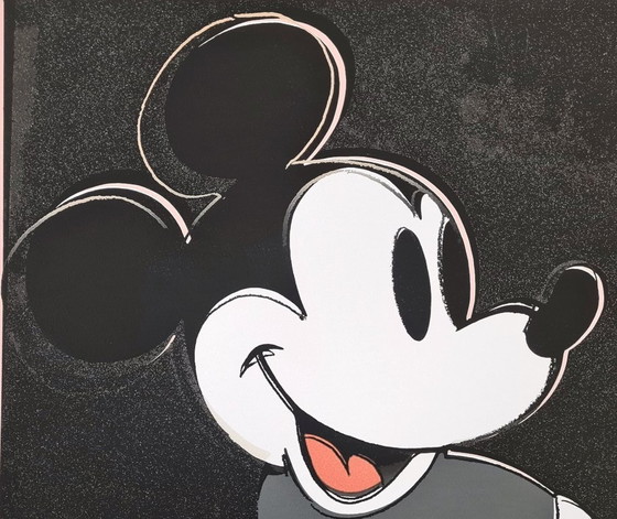 Image 1 of After Andy Warhol, Mickey Mouse, 1980s, Lithograph
