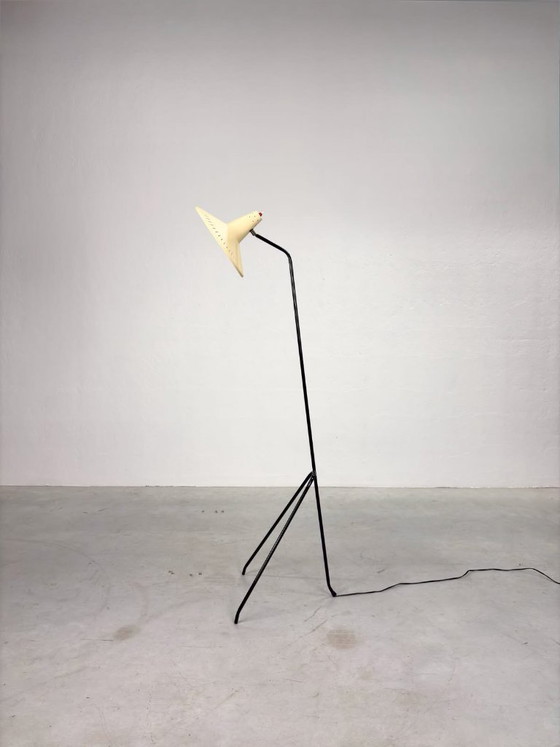 Image 1 of Vintage Dutch Design Grasshopper Vloerlamp