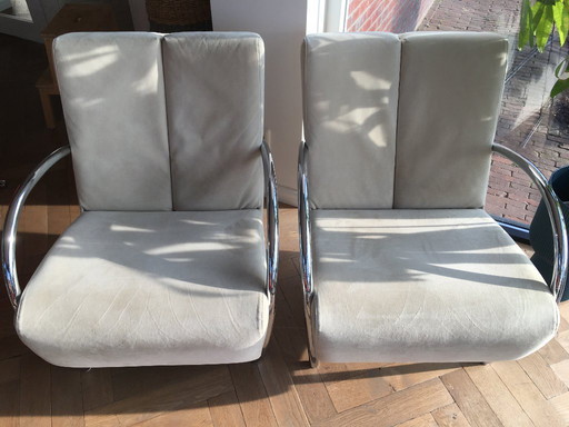 2 poltrone in stile Gispen Gelderland