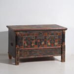 Antique painted chest (c.1870) #28 – Chest of drawers (photo 6 of 40)