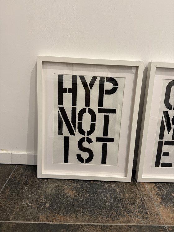 Image 1 of CHRISTOPHER WOOL GIRARD SEBASTIEN LITHOGRAPHIE STREEART KAWS INVADER OBEY