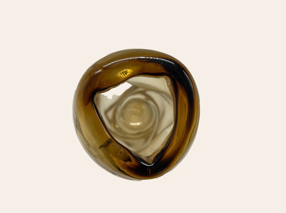 Ferm Living Water Swirl - Gelbes Glas | Transparent – Vasen (photo 5 of 5)