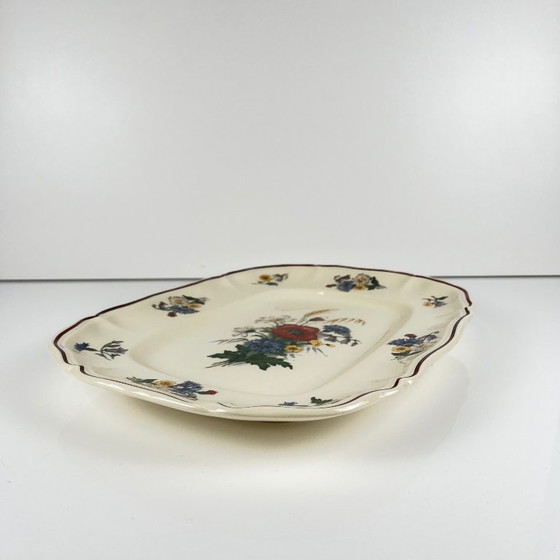 Large rectangular platter "Agreste" Sarreguemines, early 20th century. – Crockery, Ceramic (photo 5 of 9)
