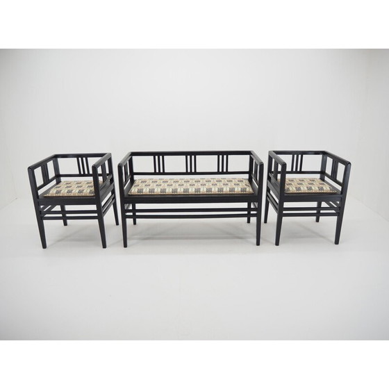 Image 1 of Vintage twin art nouveau sofa, Austria 1890