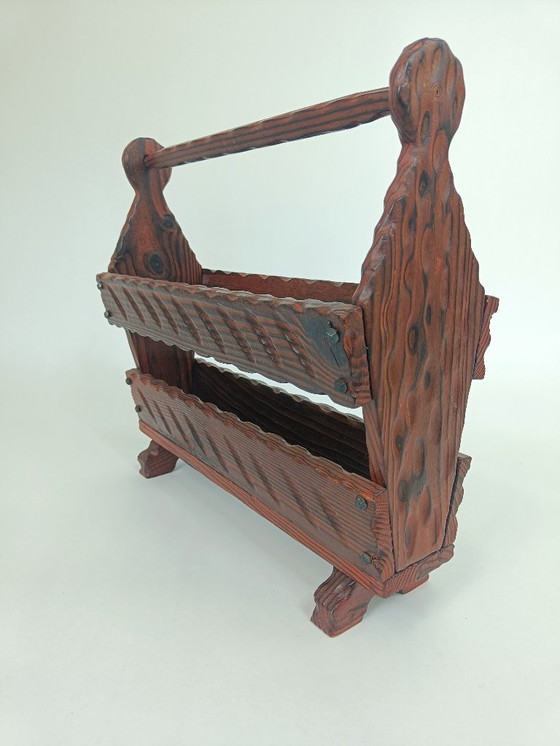 Image 1 of Brutalist Spaanse lectuurbak – 1970s