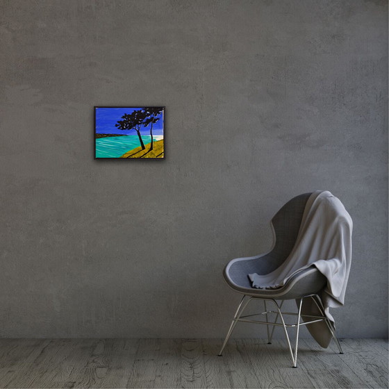 Image 1 of Gouache on 250g natural paper. Size 40x30cm.