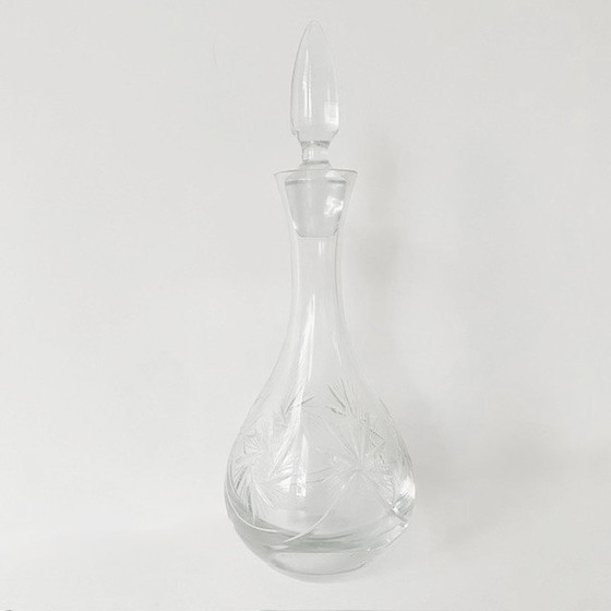 Image 1 of Carafe vintage en cristal