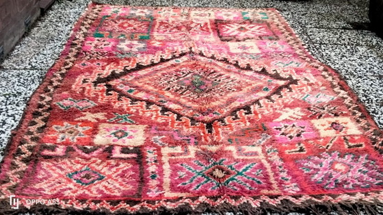 Image 1 of Handgeknüpfter Berberwollteppich, 300 x 162 cm