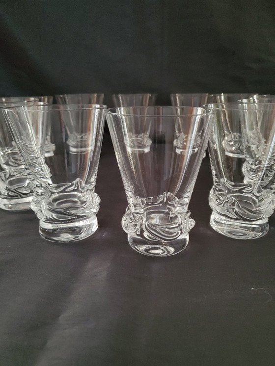 Image 1 of DAUM Nancy - Servizio di cristallo - Modello Sorcy - 1960-70 (rif. 3957)