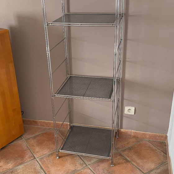 Peter modular shelving unit by Niels Gammelgaard. 1980. – Ikea, Metal (photo 6 of 7)
