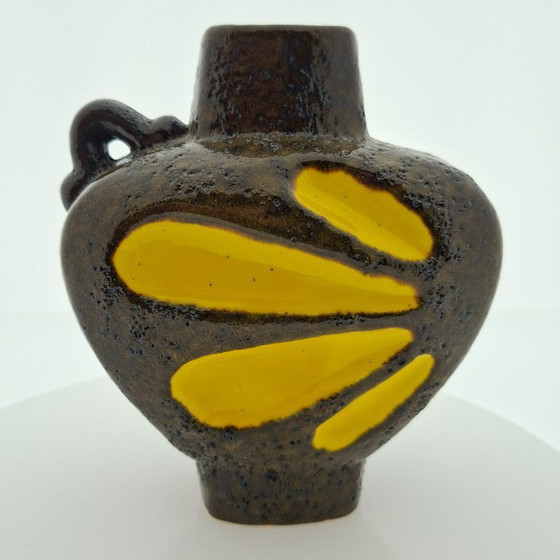 Image 1 of Vaso Germania Ovest ES Ceramics | Petalo Giallo 873-15