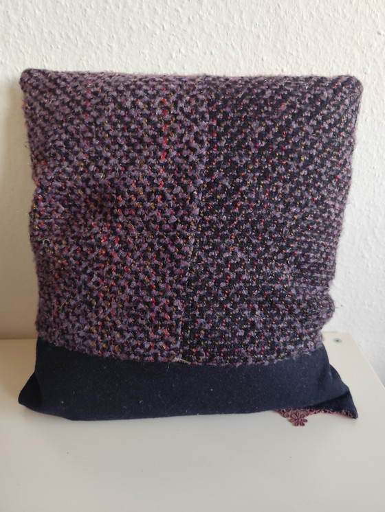 Image 1 of Handmade Patchwork Pillow Cover – One of a Kind | Unique Item