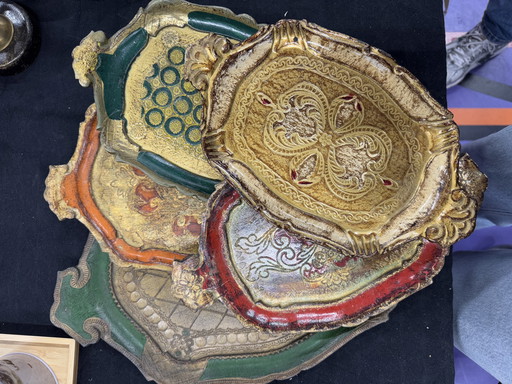Italian trays (Florentine style)