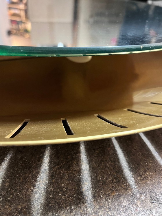 Image 1 of Grande specchio illuminato d'epoca, Stilnovo, 1960