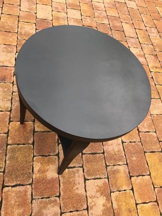 Ronde Art Deco Bijzettafel, jaren 30 (photo 4 of 8)