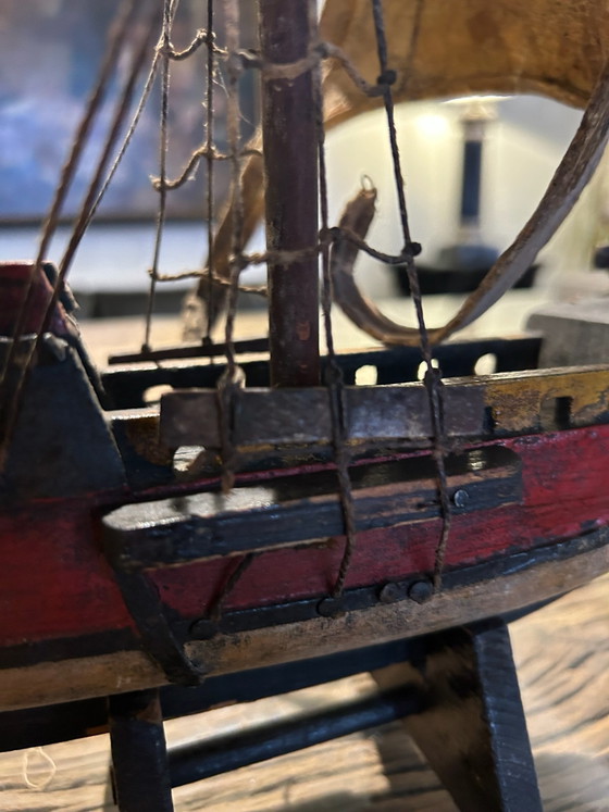 Velero antiguo finales de 1800 – Objetos decorativos, Madera (photo 12 of 15)