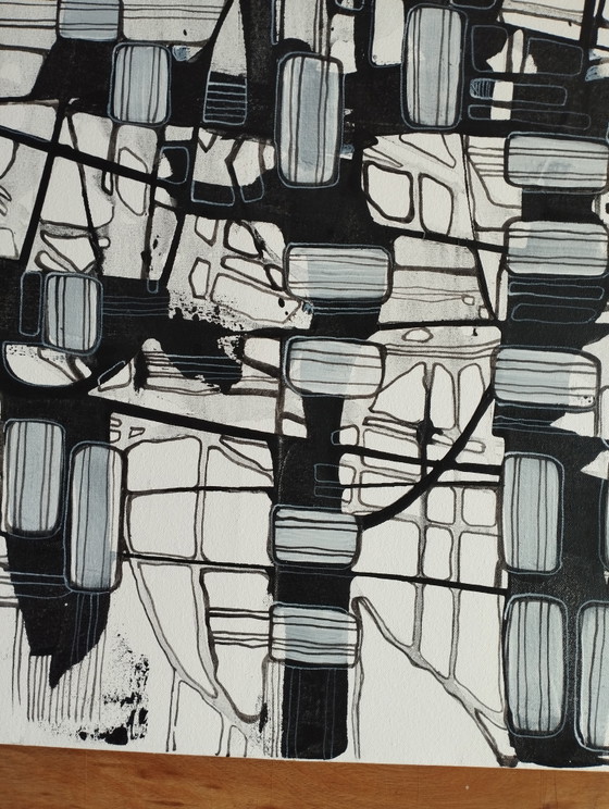 Natia Antadze Abstract Composition XXL – Paintings & Drawings, Canvas (photo 11 of 15)