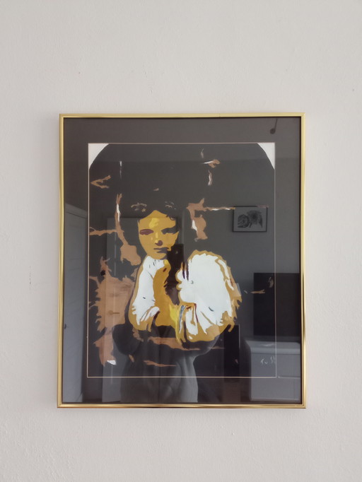 T van Steenbergen "girl at the window" Rembrandt