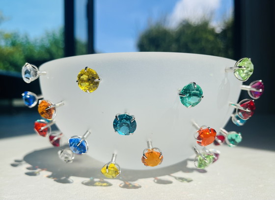 ✨ Zeldzame Vintage Swarovski Apollo Bowl van Borek Sipek – 1996 ✨ – Schalen, Crystal, Glass (photo 5 of 8)