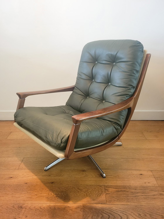 Image 1 of Vintage Eugen Schmidt Swivel Chair for Soloform 1960