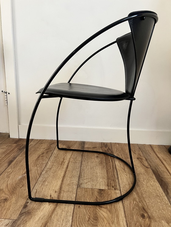 Image 1 of Sedie da pranzo di Arrben Italia. Design anni '80.