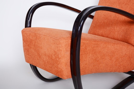 Sillón Art Déco restaurado, de J. Halabala para UP Zavody, haya, República Checa, década de 1930. – Sillones (photo 5 of 9)