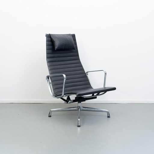 Fauteuil inclinable Vitra. – verstelbare relaxstoel, Chrome, Leather (photo 2 of 5)
