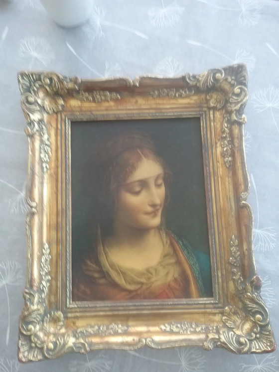 Image 1 of Gemälde der Madonna, gemalt von Bernardino Luigi, Italien