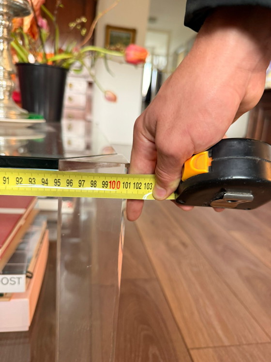 Image 1 of Couchtisch aus Glas, 101 x 101 cm, Höhe 39,5 cm