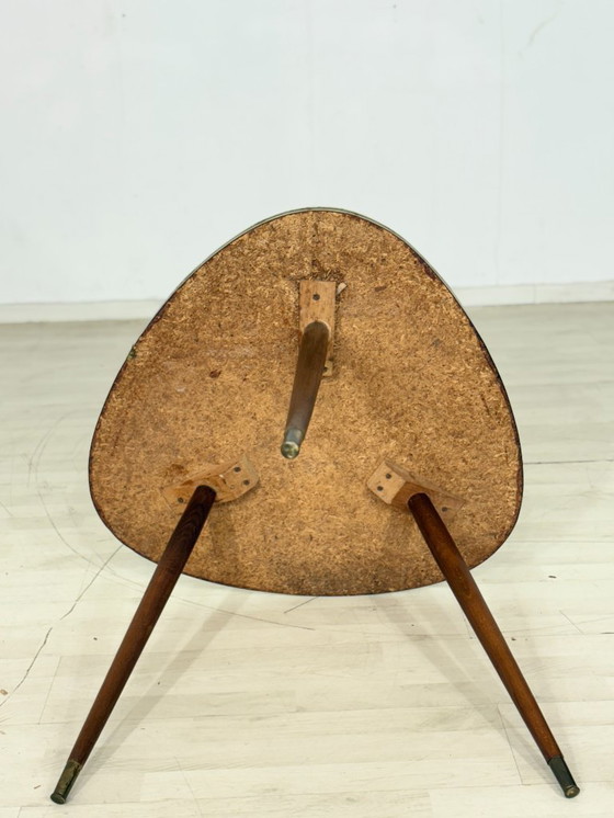 Image 1 of Fabulous vintage coffee table / living room table / kidney-shaped table / side table Mid-Century