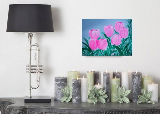 Image 1 of Tulip painting