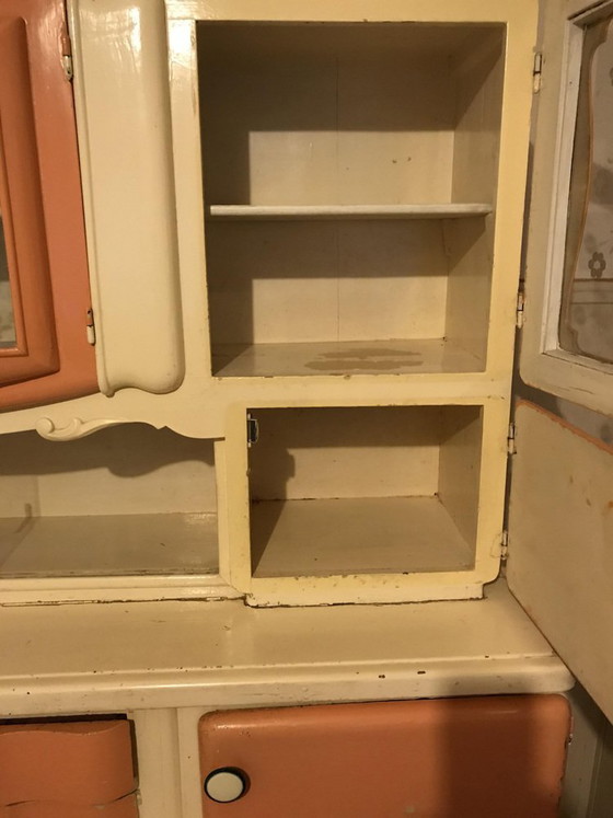 Art Deco Hungarian Buffet Cupboard, 1930 – Sideboard, Glass (photo 5 of 11)