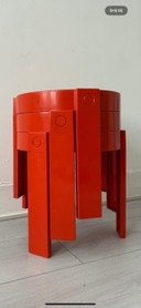 Space age stackable side tables