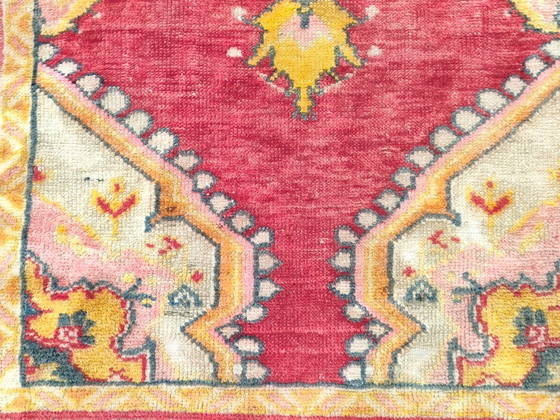 Image 1 of hand-patinated rug, 166 cm x 95 cm, mid-20th century