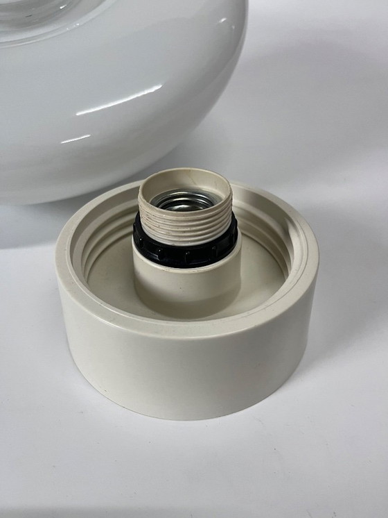 Image 1 of Mid Century lamp Wilhelm Wagenfeld wit opaalglas Mushroom