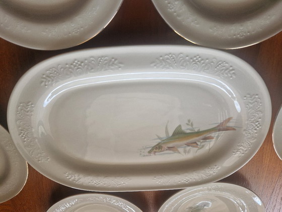 Image 1 of Sherzer Fischservice - Deutsches Porzellan
